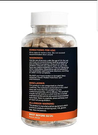 Generic Turkesterone 60 caps 500mg Daily - Natural Anabolic Supplement for Enhanced Muscle Growth and Performance- Boost Circulation, Performance & Muscle Recovery - Pure Active Ingredient