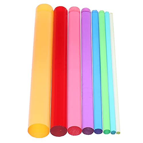 16 Pcs Mandala Dotting Tools, Acrylic Rods Mandala Painting Dotting Pen Set Rocks Painting Clay DIY Nail Art Dotting Supplies