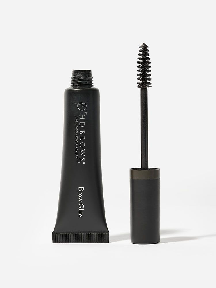 HD BROWS Brow Glue Brow Setting Gels Extreme Hold Gel, Medium Brown