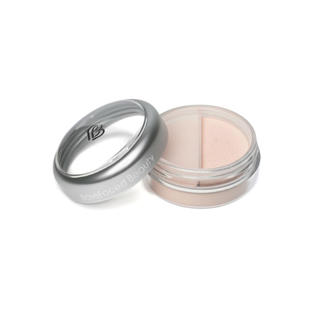 BareFaced Beauty Natural Mineral Finishing Powder 10 g, Ice