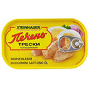 Bharti Ben Steinhauer Cod Liver in its own Juice and oil 120g | Steinhauer Dorschleber im eigenen Saft und Öl | Pack of 3