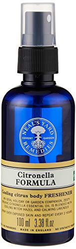 Neal's Yard Remedies | Citronella Formula Body Freshener for Cooling and Refreshing Body With Citrus Extracts, Essential Oils & Vitamin C | 100ml