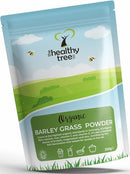 Organic Barley Grass Powder by TheHealthyTree Company - High in Calcium, Fibre, Iron and Vitamin C - Gluten Free Pure Vegan Barleygrass from Germany (250g)