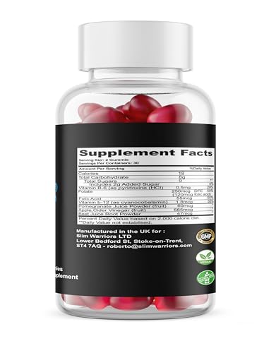Slim Warriors TruGenix Testo Gummies for Men/Gummies Enhance Pleasure & Performace - 60 Gummies