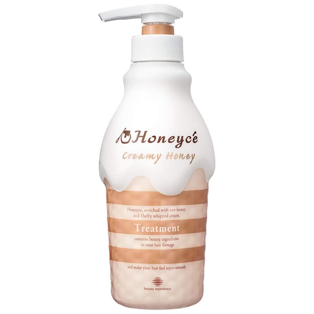 ハニーチェ Honeyce Creamy Honey Hair Treatment 470ml (Green Tea Set)