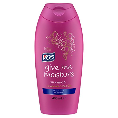 Alberto VO5 Give Me Moisture Shampoo Infused with 5 Vital Oils for All Hair Types and Colours, 250ml