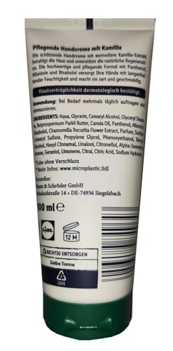 CIEN Hand & Nail Balm Chamomile Protection and Soothing Care (1 x 100 ml)