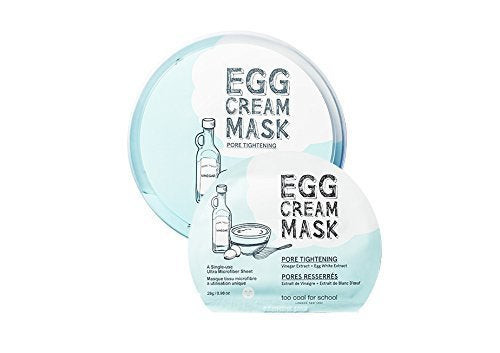 too cool for school Too Cool For School Egg Cream Mask Pore Tightening Set