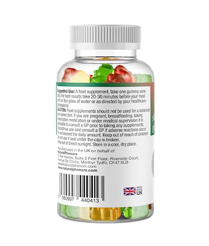 Slimming Gummies - 30 Gummies Suitable for Vegetarians & Vegans NaturalPhenom