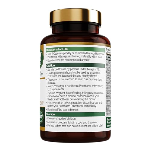 Royal Oak Health Hair, Skin & Nails - 60 Vegan Capsules - UK Made
