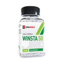 LM LEGAL MUSCLE WINSTA 50 - Legal Muscle - Advanced Legal Bodybuilding Supplement - 120 Vegetarian Capsules - 30 Days Supply - UK Manufactured