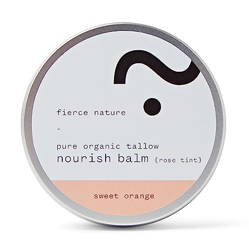 Fierce Nature - Pure Organic Tallow Nourish Balm (Sweet Orange) - 100g