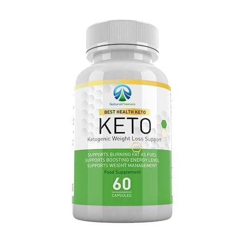 NaturalPhenom Best Health Keto 60 Capsules 1 Month Supply