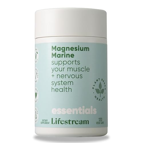Lifestream Natural Magnesium Capsule - Pack of 120 Capsules