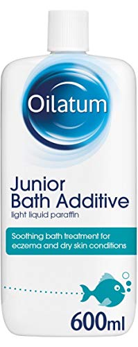 Oilatum Junior Emollient Bath Additive for Eczema and Dry Skin Conditions, 600 ml (Pack of 1)