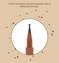 Generic Felt Tip Freckle Stamp – Effortless, Natural-Looking Freckle Tint. Quick-Drying, Waterproof, Long-Lasting Pen. Skin-Friendly Makeup for Faux Freckles(Espresso)