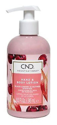 Birsppy CND Scentsations Hand & Body Lotion - Black Cherry & Nutmeg- 8.3oz