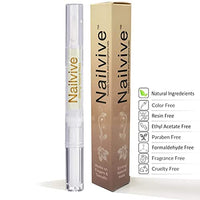 KERATIN RESEARCH NAILVIVE Nail Serum Powerful Magic-like Silk Proteins Proven Natural Formula Strengthening Hardening nails Instantly Prevents Splits Chips Peels Cracks on Your Nails