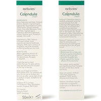 Nelsons Calendula Cream (50ml), Gentle Moisturiser For Face Hands Body, For Soothing and Hydrating Dry, Rough Skin, Non-Greasy, Paraben & Fragrance Free, Uses Calendula (Marigold) Plant Extracts