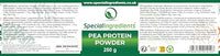 SPECIAL INGREDIENTS Pea Protein Powder 250g Premium Quality Vegan, Non-GMO, Gluten Free