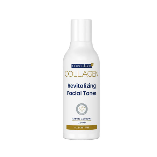 Novaclear NovaClear Collagen REVITALIZING Facial Toner - Active Gold, Marine Collagen and Caviar Infused Toner for Moisturized and Rejuvenated Skin