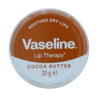 Money-mate MM Vaseline Lip Therapy Cocoa Butter 20g Pack of 6 + Free Skincare Sample