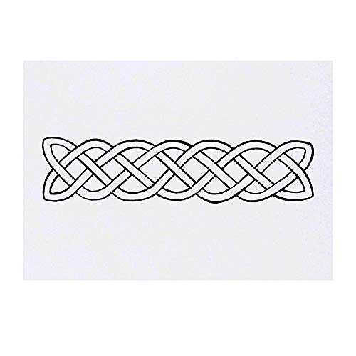 Azeeda 'Celtic Knotwork' Temporary Tattoo - Water Resistant, Skin-Safe, Non-Toxic Transfer (TO00016484)