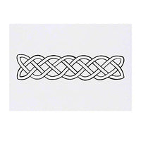 Azeeda 'Celtic Knotwork' Temporary Tattoo - Water Resistant, Skin-Safe, Non-Toxic Transfer (TO00016484)
