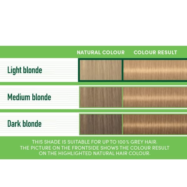 Schwarzkopf Natural & Nourishing 534 Light Beige Blonde Permanent Blonde Hair Dye Vegan