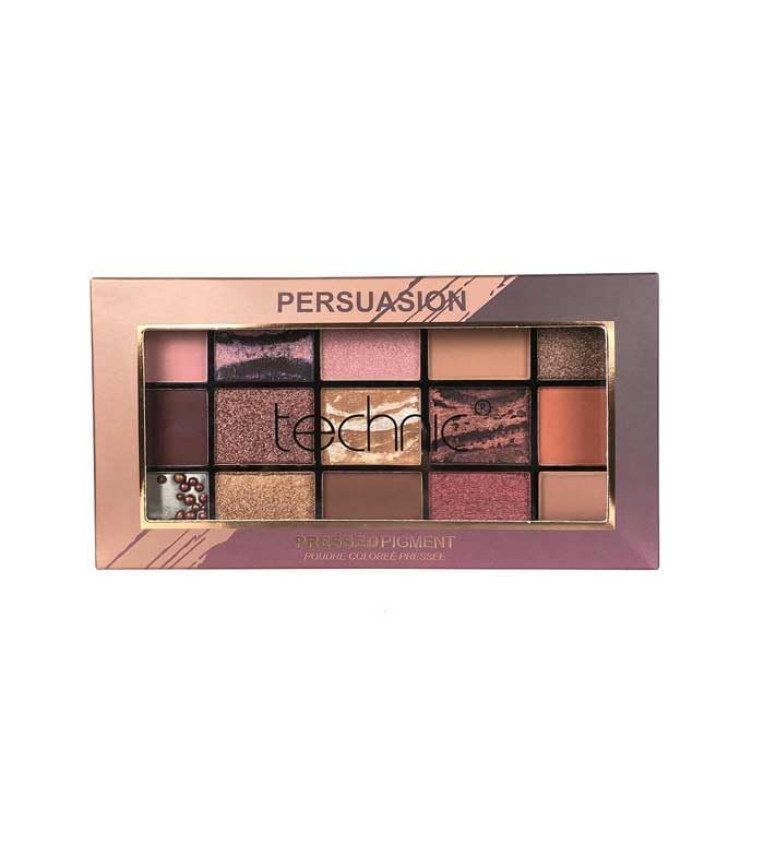 Technic Pressed Pigment Oogschaduw Palette - Persuasion