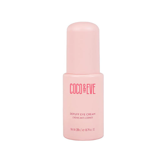 Coco & Eve Depuff Eye Cream. Under Eye Cream for Puffiness, Dark Circles & Wrinkles. Firms, brighten, revitalize, and smooth out fine lines. (0.71 fl oz)