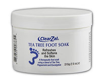 ClearZal Silk Tea Tree Foot Soak 215g