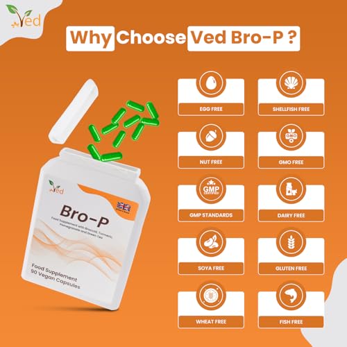 VED Ved Natural Polyphenol Supplement | Broad Spectrum Ved Plant Based Concentrated | Super Daily Antioxidant | Vegan 90 Vegan Capsules | 45 Days Supply.