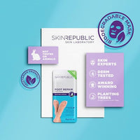 Skin Republic Foot Repair Mask | Intense Moisturization | Helps Soothe Rough, Dry Feet And Heels (Pack of 1)