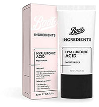 Boots Ingredients Hyaluronic Acid Moisturiser 30ml