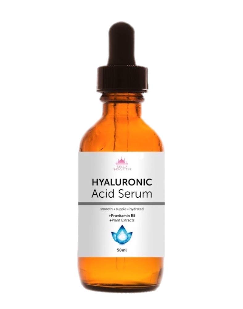 Bella Brighton Hyaluronic Acid Serum 25ml/50ml Anti Ageing Anti Wrinkle No Surgery Face Lift (Twin 50 ml)