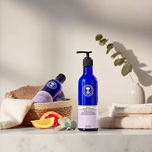 Neal's Yard Remedies Citrus Hand Lotion - Pump or No Pump | Organic Hand Lotion with Orange, Lemon and Grapefruit Essential Oils | Vegan Made with Organic Ingredients | 200ml.