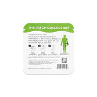 The Patch Collection® - Ultimate Focus & Clarity Patch for Improved Brain Function, Sharpness, Memory | Ginkgo Biloba, Green Tea, B-Vitamins, Magnesium | 8 Hour Focus | Vegan & Latex Free (Pack of 1)
