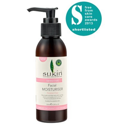 (6 PACK) - Sukin - Sensitive Facial Moisturiser | 125ml | 6 PACK BUNDLE
