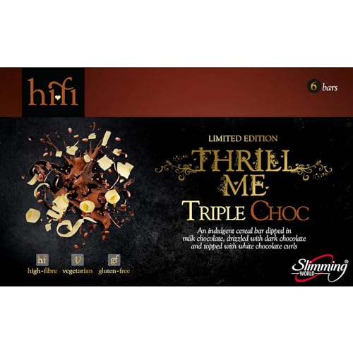 Slimming World Hifi Thrill Me Triple Choc Bars x 6 Pack