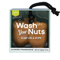 NPW Men's Novelty Soap Bar - Hello Handsome Wash Your Nuts Soap On A Rope For Men