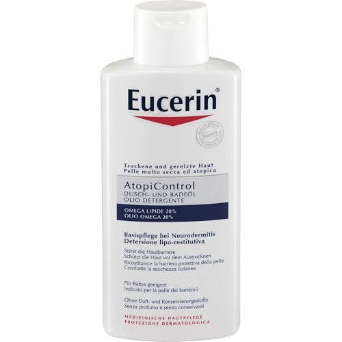 Eucerin AtopiControl Soothing Shower and Bath Oil 400ml Gel