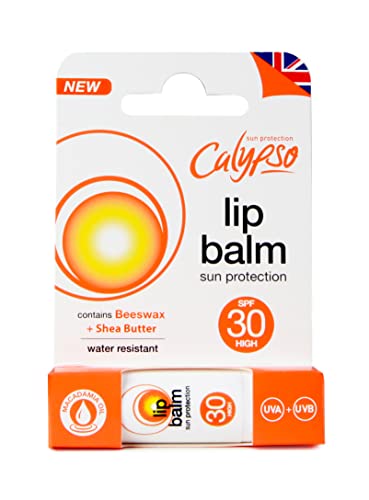 Calypso UVA/UVB Sun Protection Lip Balm SPF30 HIGH 4.3 gm (Pack of 2)