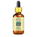 Devprayag Pure Marula Oil (Sclerocarya birrea) with Glass Dropper Natural Therapeutic Grade Cold Pressed 50ml (1.69 oz)
