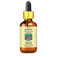 Devprayag Pure Marula Oil (Sclerocarya birrea) with Glass Dropper Natural Therapeutic Grade Cold Pressed 50ml (1.69 oz)