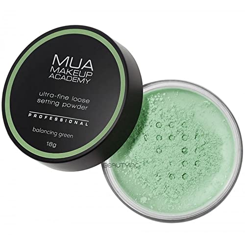 MAKEUP ACADEMY MUA Make Up Academy Professional Loose Setting Powder Banana Green Translucent (Balancing Green)