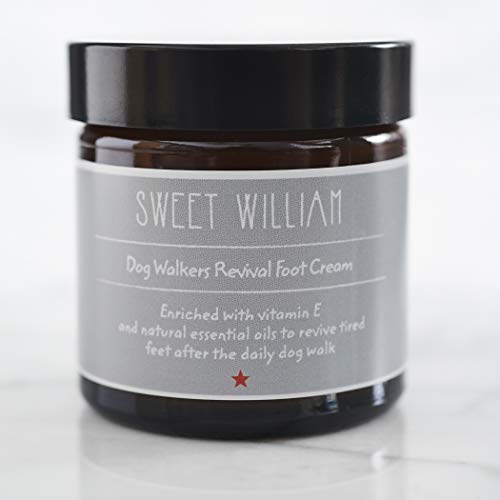 Sweet William Dog Walkers Revival Foot Cream | Moisturising Cream with vitamin E and natural essential oils | 60 ml
