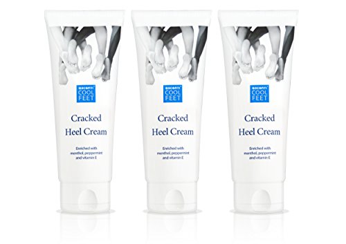 Escenti Cool Feet Cracked Heel Cream for Dry Skin, 100 ml - Pack of 3