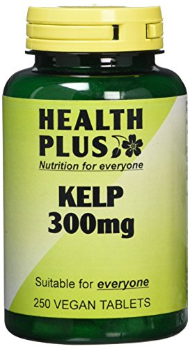 Health Plus Kelp 300mg : Body Shape Plant Supplement : 250 Tablets, in a planet-friendly 99% recycled pot