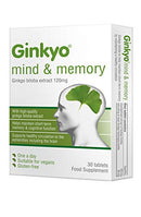 Ginkyo Mind and Memory with Ginkgo Biloba Extract,120mg